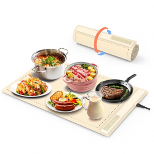 ASSC Electric Warming Tray - 3 Modes &Full Surface Heating,Rollable & Portable @ Amazon