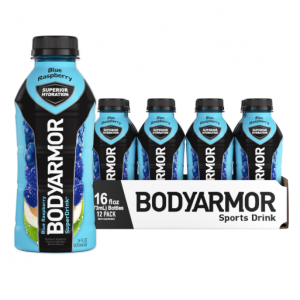 BODYARMOR 藍莓口味運動飲料 16oz 12瓶 @ Amazon