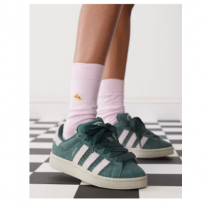 20% off adidas Originals Campus 00s sneakers in green and pink @ ASOS US