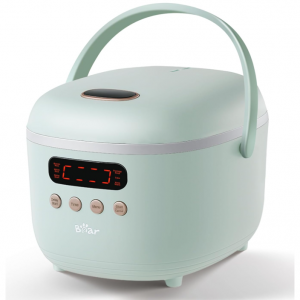 Bear Rice Cooker 4 Cups (UnCooked), 2L Green @ Amazon