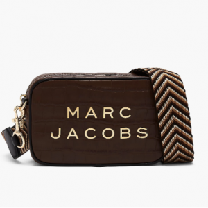 Marc Jacobs官网 Croc压纹Logo相机包5折热卖