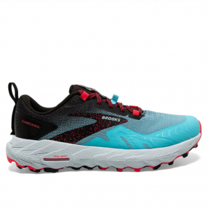 37% Off Brooks Cascadia 17 Womens | Bluefish/black/diva Pink @ Alexandra Sports