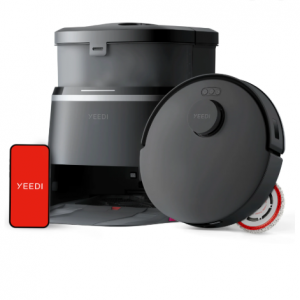 YEEDI M12 PRO+ Robot Vacuum and Mop (11000Pa Suction, TruEdge & Hot Water Cleaning) @ yeedi