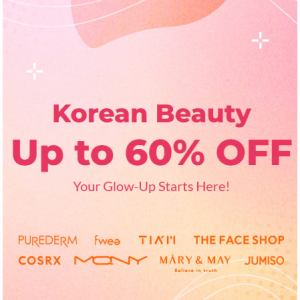 Up To 50% Off + Up To Extra 15% Off Beauty Sale @ Yesstyle