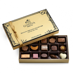 Belgian Heritage Collection Gift Box, 15pc @ Godiva