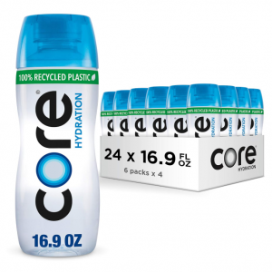 Core Hydration Perfectly Balanced Water, .5 L bottles, 24 Count (4 Packs of 6) @ Amazon