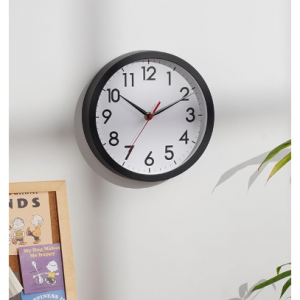 AKCISOT Wall Clock, Modern Small Wall Clocks Battery Operated 8 Inch @ Amazon