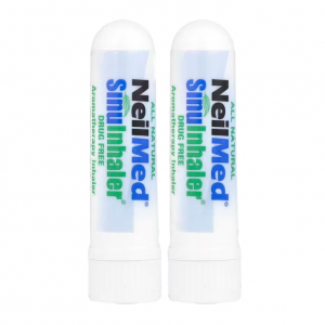 NeilMed, SinuInhaler®, Aromatherapy Inhaler, Drug Free, 2 Inhalers, 0.1 fl oz (2.6 g)