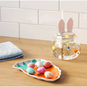 Room Essentials™ 21盎司带花冠兔子人物玻璃杯