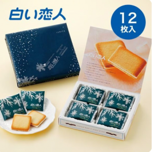 ISHIYA 白色恋人 白巧克力饼干 12枚入 1 盒