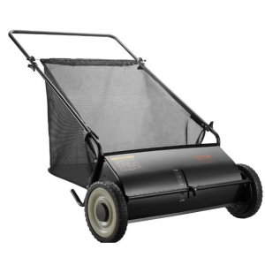 VEVOR Push Lawn Sweeper, 26 Inch Leaf & Grass Collector @ VEVOR