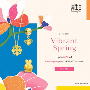 Chow Sang Sang - 2.24 Vibrant Spring Mass Flash Sale 