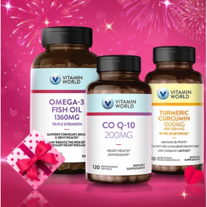 BOGO 50% Off Vitamin World Supplements