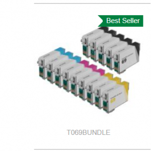 123Inkjets - Epson WorkForce 40 喷墨墨盒替换装，低至$6.99 