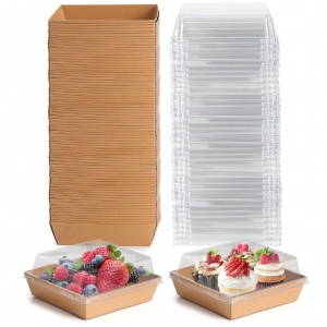 Norxziore Charcuterie Boxes with Clear Lids 100 Pack @ Amazon