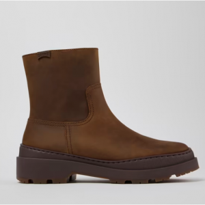 Camper Brutus Trek MICHELIN Brown nubuck boots for women 短靴