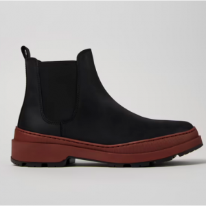 Camper Brutus Trek MICHELIN Black nubuck ankle boots for men 踝靴