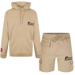 DFND London L 男士连帽衫+短裤一套