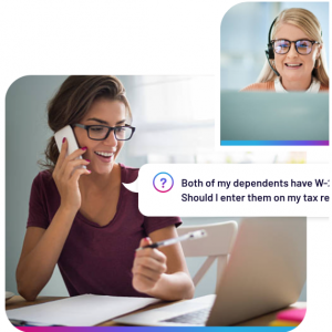 Add Xpert Assist™ - Get live tax advice &  Add any time for $60 @TaxAct