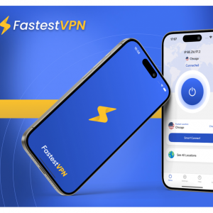 FastestVPN PRO Lifetime Plan 15 Logins, Wireguard protocol, Free Password Manager for $30 