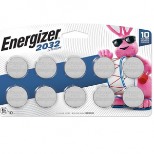 Energizer 2032 紐扣電池 10枚 @ Amazon