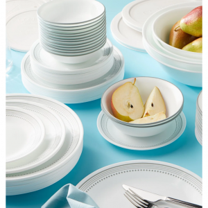 Corelle® Mystic Gray 78件套餐具
