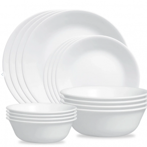 Corelle® Winter Frost White 16件套餐具
