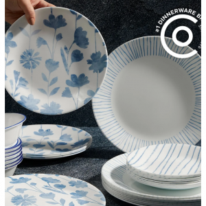 Corelle® Botanical Stripes 32件套餐具