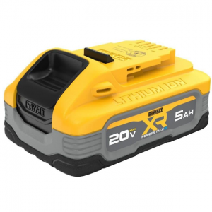 DEWALT 20V MAX XR POWERSTACK 5 Ah Lithium Ion Battery (DCBP520) @ 	Amazon