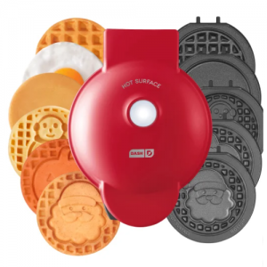 Dash MultiMaker Mini Waffle System with Removable Plates and Storage Case @ Costco 