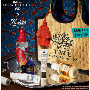 Kiehl's官網上新！HBO熱播美劇白蓮花度假村第三季聯名護理套裝 