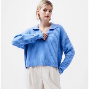 50% Off Vhari Collar Long Sleeve Sweater @ French Connection