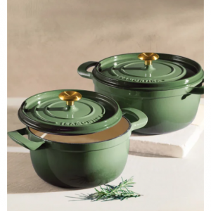 Tramontina 4-quart & 6-quart Enameled Cast Iron Round Dutch Oven, 2-pack @ Costco 