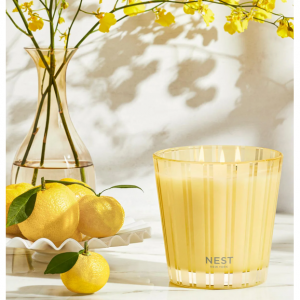 陽光柚子和橙花 3 芯蠟燭