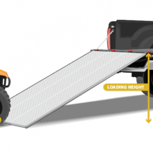 $105 off 5' 11.25" Punch Plate Bi-Fold ATV Ramp @Black Widow