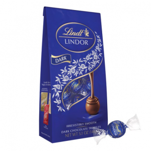 Lindt Lindor 黑巧克力糖果松露 5.1oz