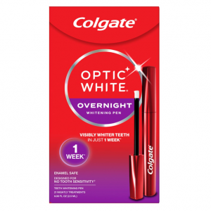 Colgate Optic White Overnight Teeth Whitening Pen, 35 Nightly Treatments @ Amazon