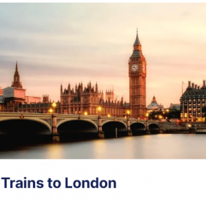 Trains to London from £1.65 @TrainPal UK