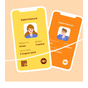 TrainPal UK - 鐵路卡（Railcard ）用戶特賣：16-17歲持卡者，享受5折票價