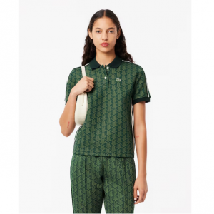 Lacoste Women's Slim Fit Monogram 老花Polo衫
