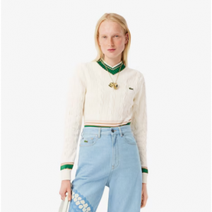Lacoste Women's Runway Tennis Sweater 套头毛衣