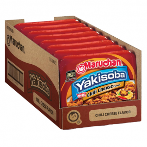 Maruchan Yakisoba 辣椒奶酪味 日式拉麵 3.86oz 8盒 @ Amazon