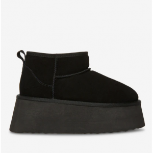 50% Off Campfire Boot BLACK SUEDE @ Steve Madden UK