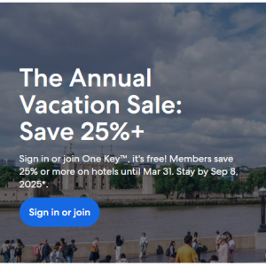 The Annual Vacation Sale: Save 25%+ @ Expedia