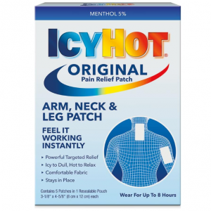 Icy Hot 强效止痛膏药贴 小号 5片 @ Amazon