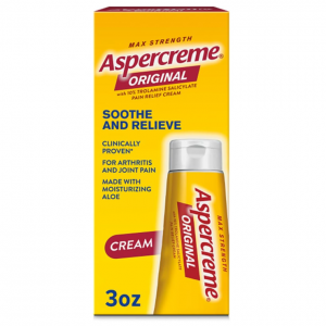 Aspercreme Original Pain Relief Cream for Arthritis, Joint & Muscle Pain, 3 oz @ Amazon