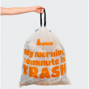 13 Gallon Drawstring Kitchen Trash Bags (40-Count) @ Rubbish, 30% off All Subscription Orders