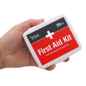 DMI Mini 20-Piece First-Aid Kit, All-Purpose Use for Minor Cuts and Scrapes @ Amazon