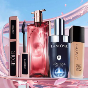 Lancôme兰蔻Canada官网妇女节全场护肤美妆香水热卖 收小白管防晒菁纯面霜眼霜小黑瓶精华