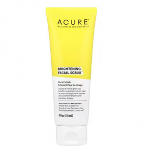 ACURE, 亮白面部磨砂膏4 fl oz (118 ml)